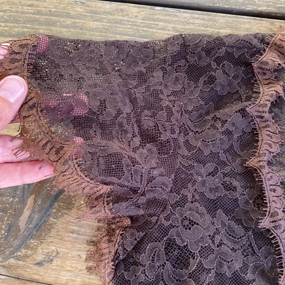 Rebecca Taylor Short Sleeve Sheer Lace Top - Picture 7 of 12